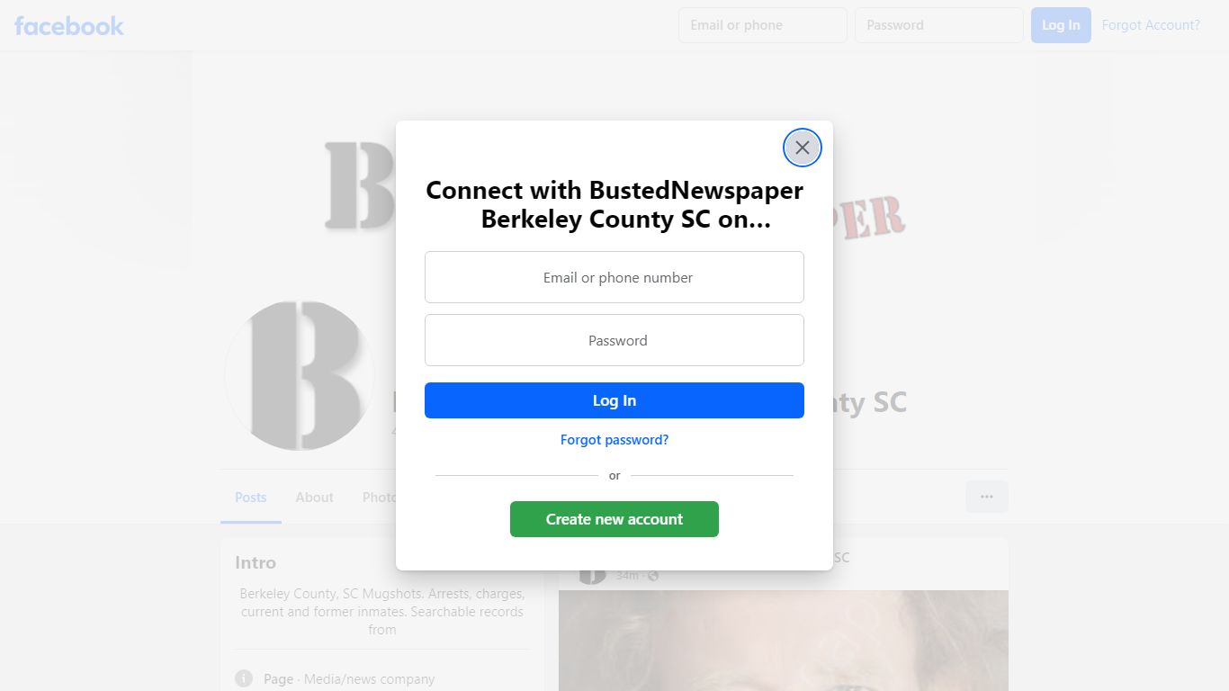 BustedNewspaper Berkeley County SC - Facebook